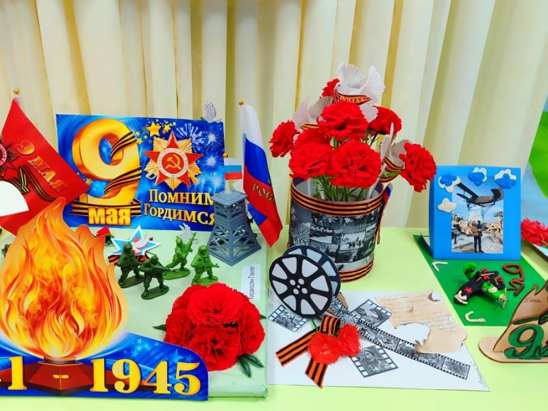Выставка, посвященная 80-летию Великой Победы